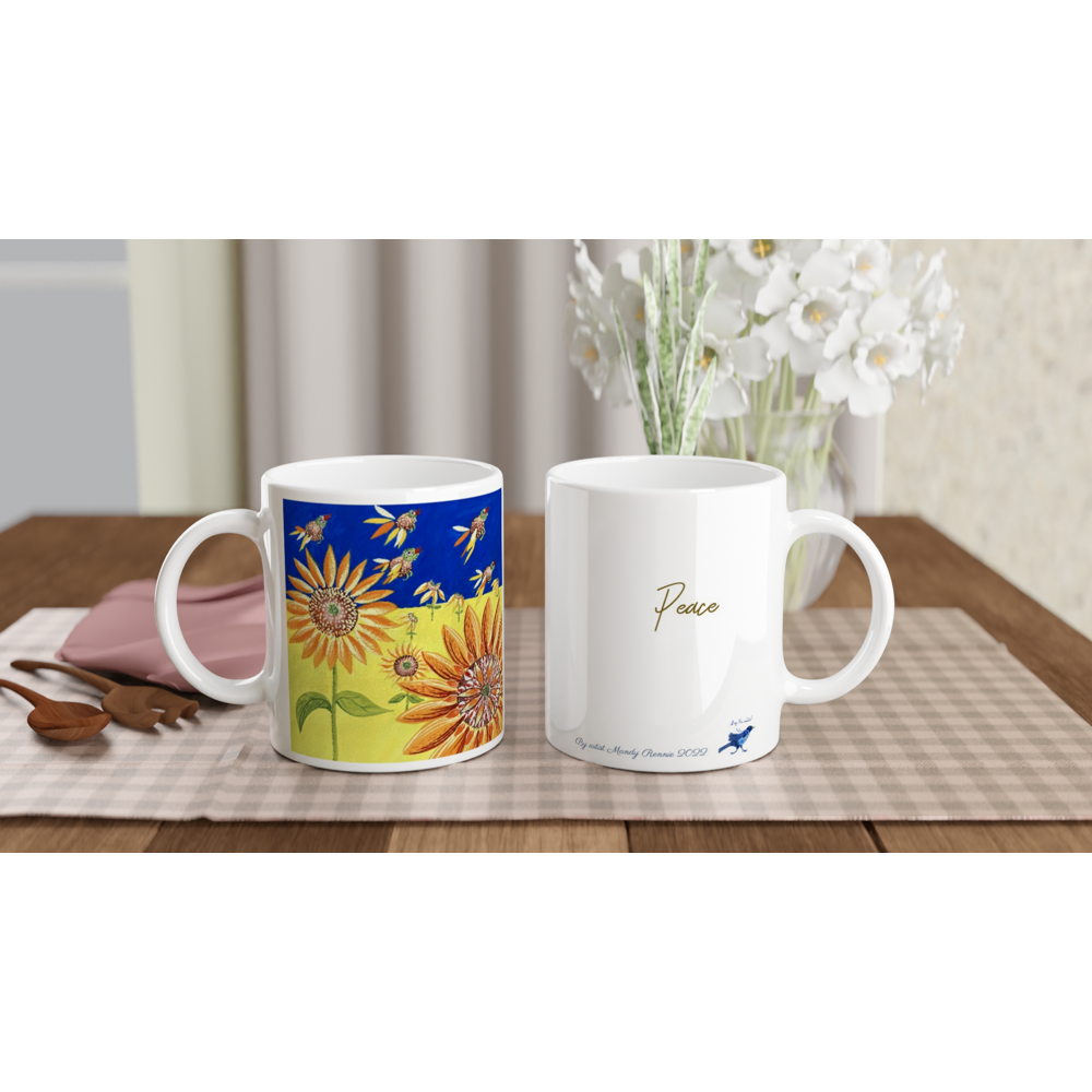 White 11oz Ceramic Mug