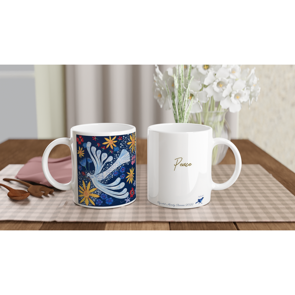 White 11oz Ceramic Mug